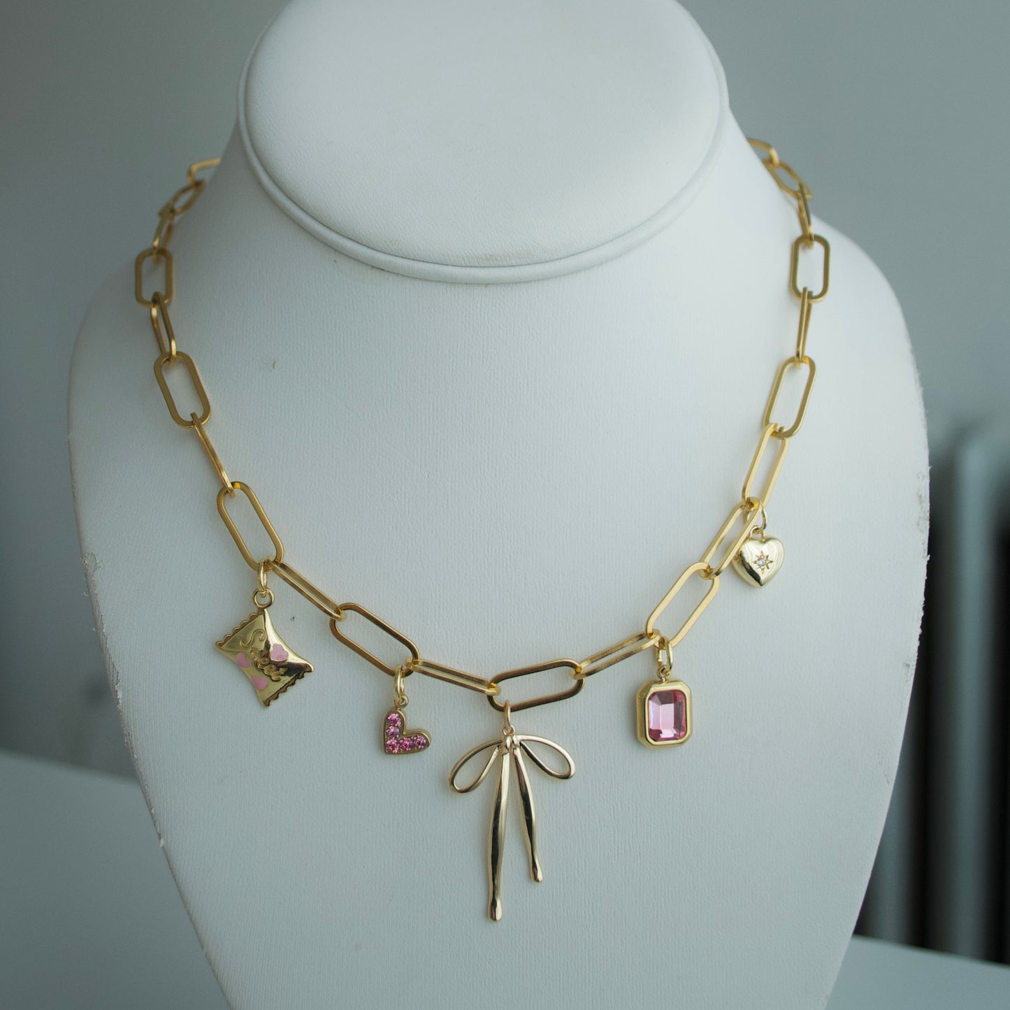 Pink Coquette Necklace
