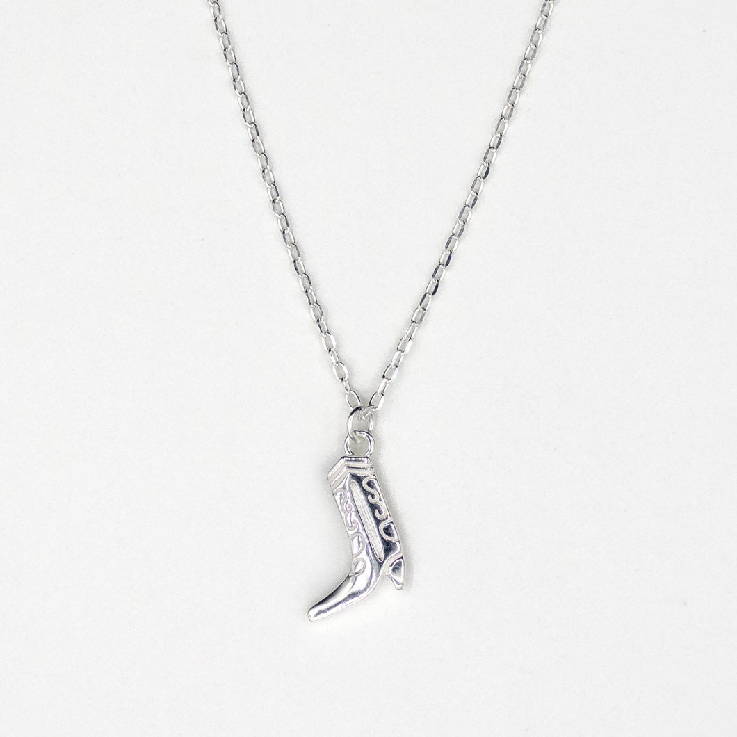 Cowboy Boot Necklace