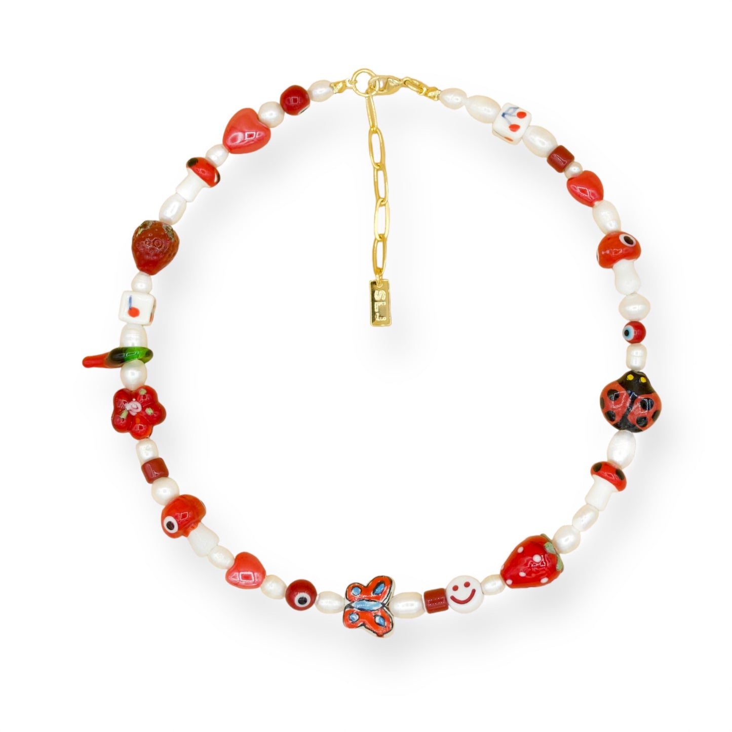 Red Garden Necklace