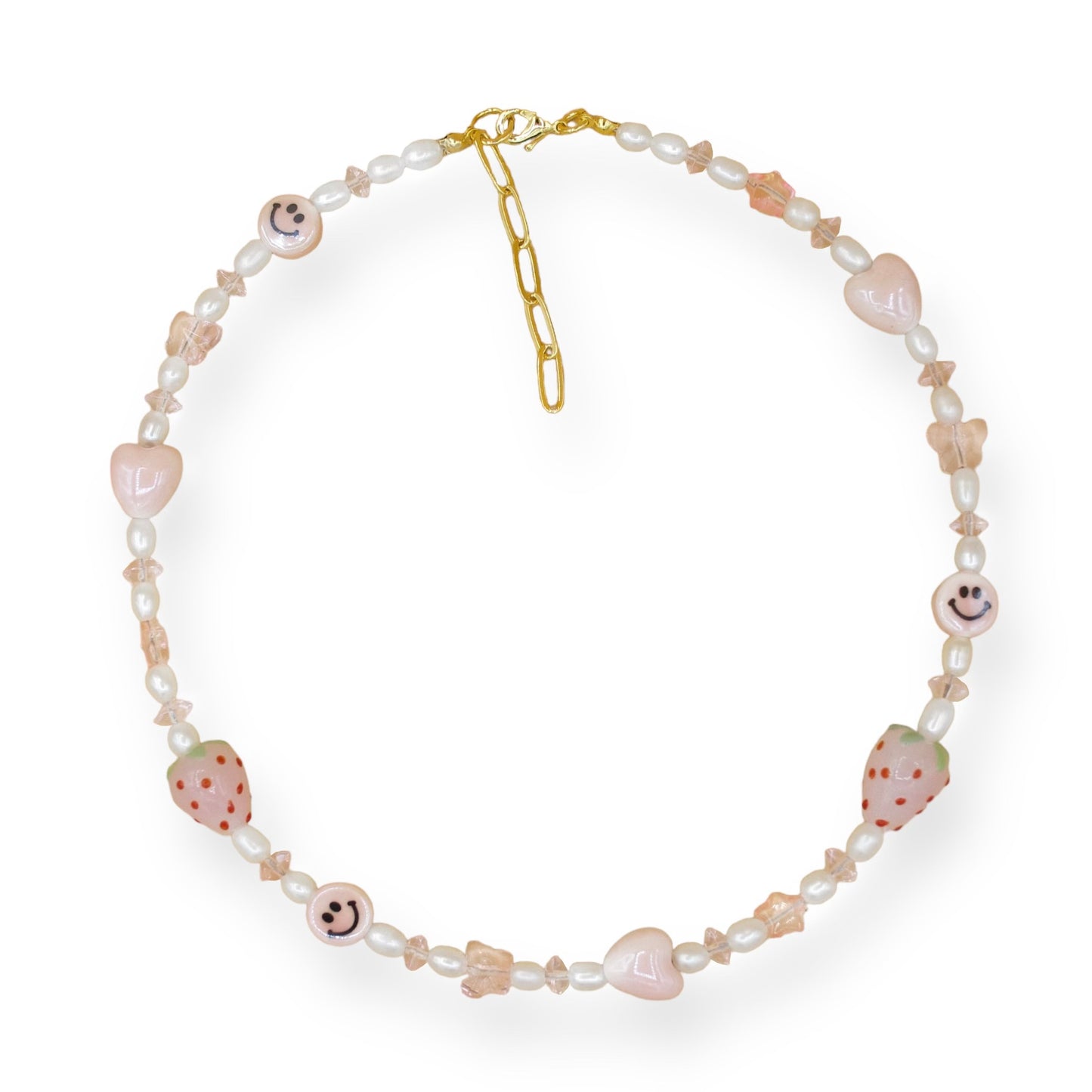 Pink Berry Necklace