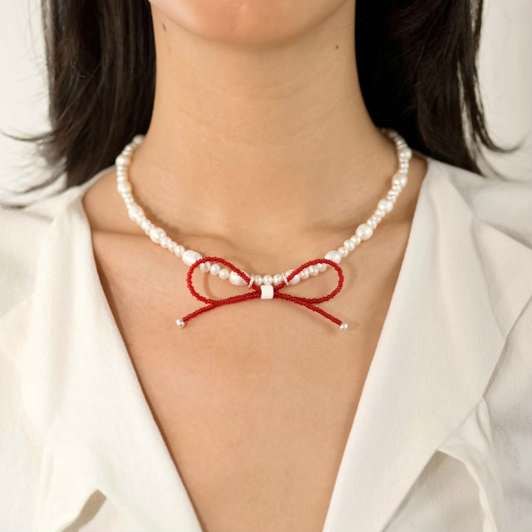 Ribbon Necklace